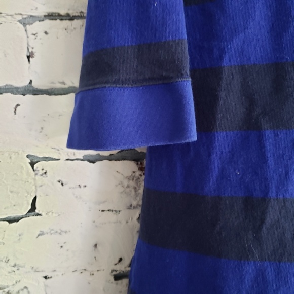 Patagonia Blue Striped Cotton Dress - Picture 4 of 4